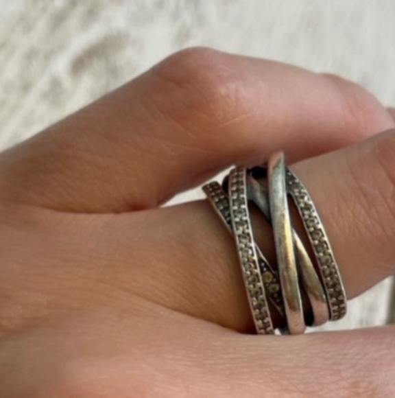 PANDORA RING Size 5 Authentic - Picture 5 of 8